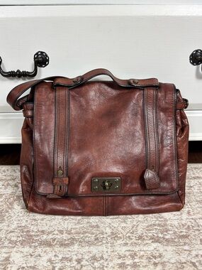 Fossil Vintage Reissue 1954 Genuine Leather Messenger Bag